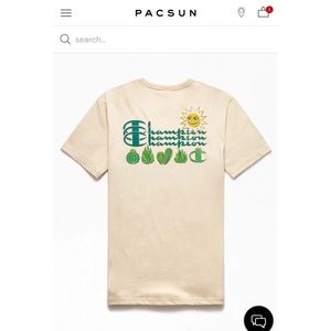 Pacsun Exclusive Champion Cactus Shirt UNISEX MDM